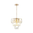 Loft Industry Modern - Cascade Tile Chandelier